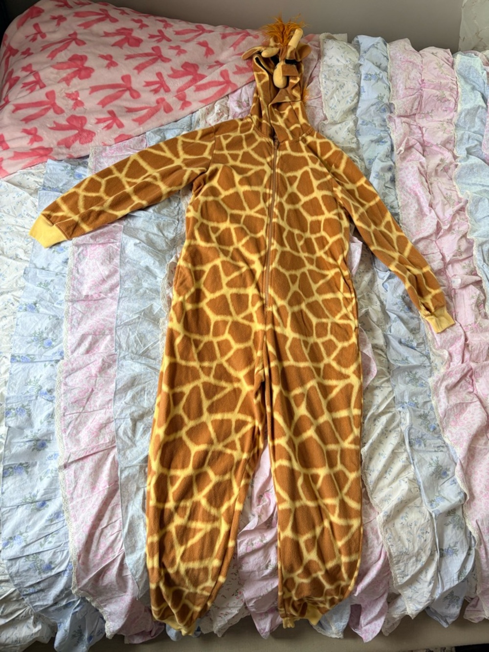 Giraffe Pajama Onesie/Costume